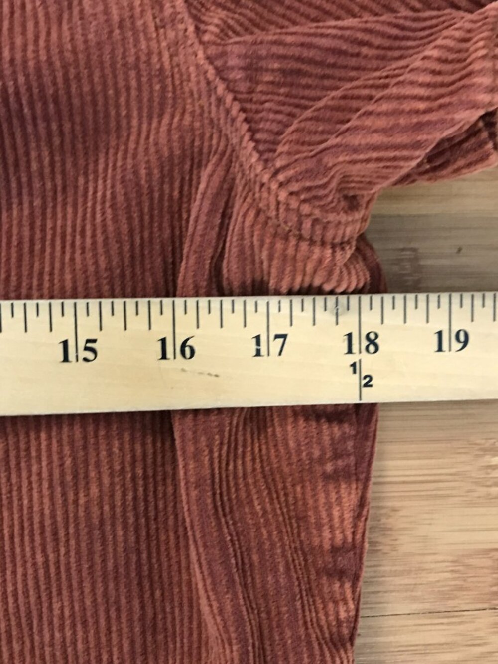 BDG Corduroy Utility Jumpsuit Women S Brown Button Up Pockets Short Sleeve 19146 - Picture 9 of 15